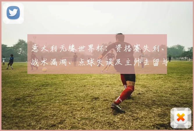 意大利无缘世界杯：资格赛失利、战术漏洞、点球失误及主帅去留与青训改革方向