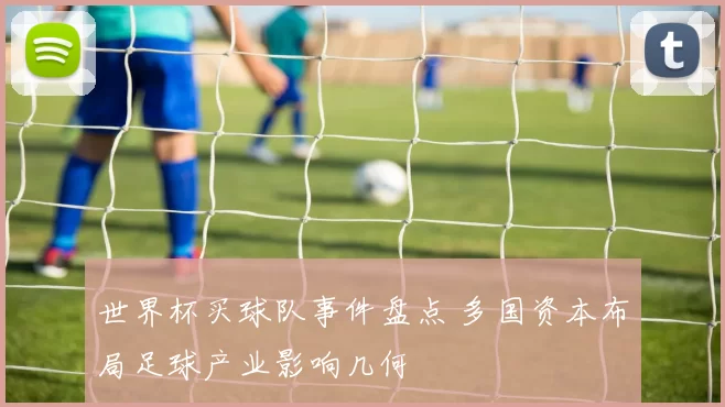 世界杯买球队事件盘点 多国资本布局足球产业影响几何